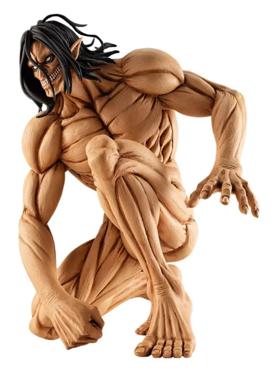 

In Stock Original Attack on Titan Eren Yeager Anime Figure GSC PUP Anime Figurine Small Statue model Toy Collectible Body gift