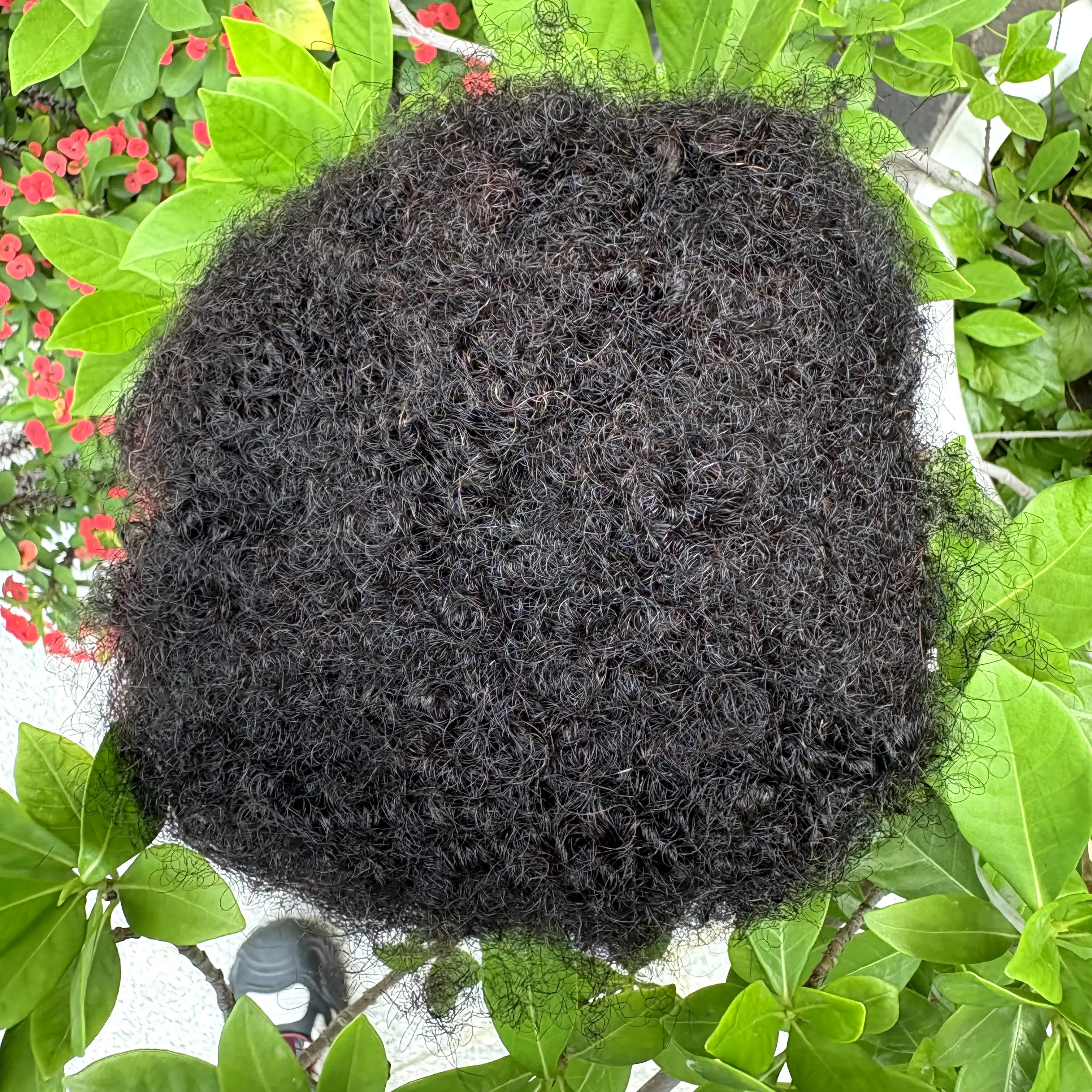 8 Zoll Afro Kinky Bulk Echthaar 30g/Packung für Dreadlock-Verlängerungen, Locs-Reparatur, Twist-Flechtungen, Afro Kinky Echthaar für Locs – Detail 5