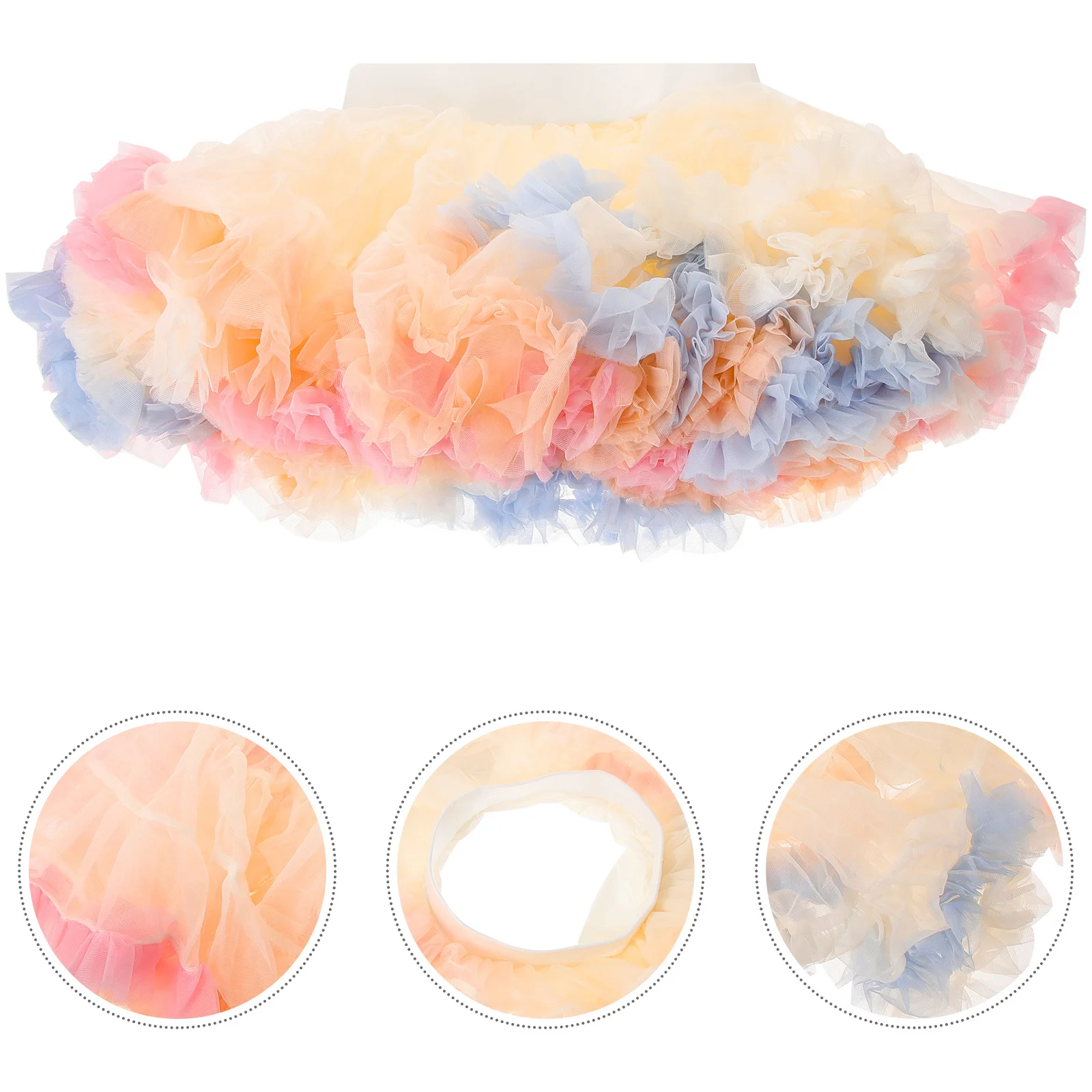 Jupe Tutu pour filles, élégante, tendance, Design superposé, légère et confortable, robes Tutu Kawaii, jupe Tutus pour filles