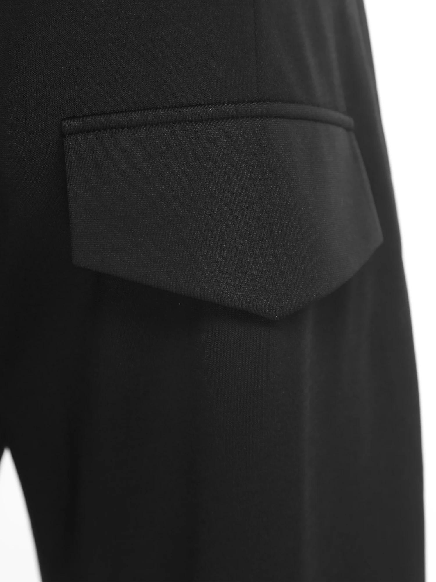 الرجال اللاتينية ملابس رقص الرقص السراويل مطوي بنطلون مع جيوب لمسابقات أداء قاعة الجاز رومبا تانجو السالسا