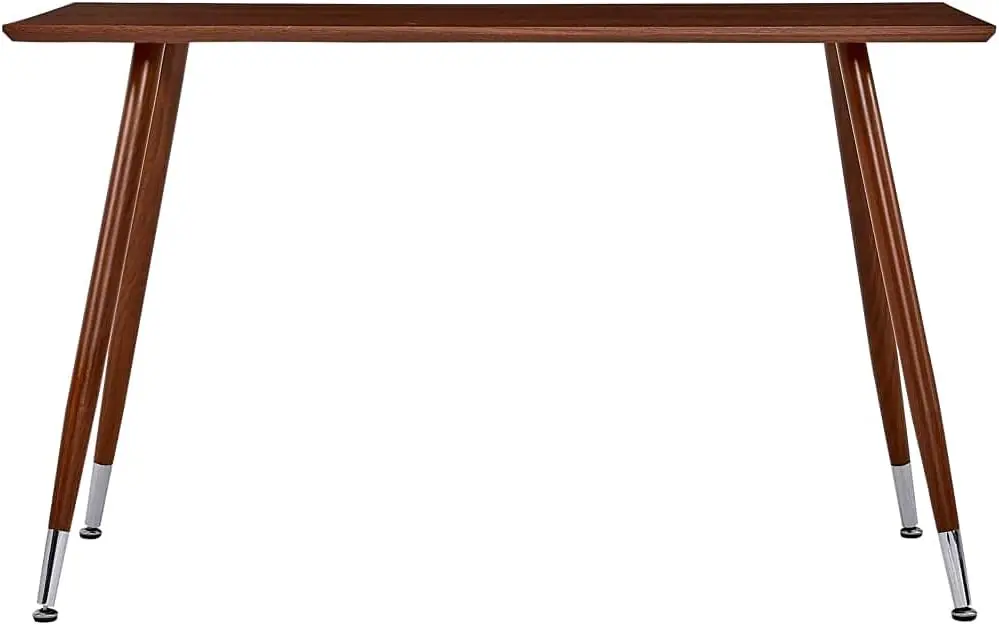 Corner Dining Table Kitchen Work Table Cafe Table Dining Table Brown 47.2""X23.6""X29.1"" Mdffor Home Office Kitchen Dining