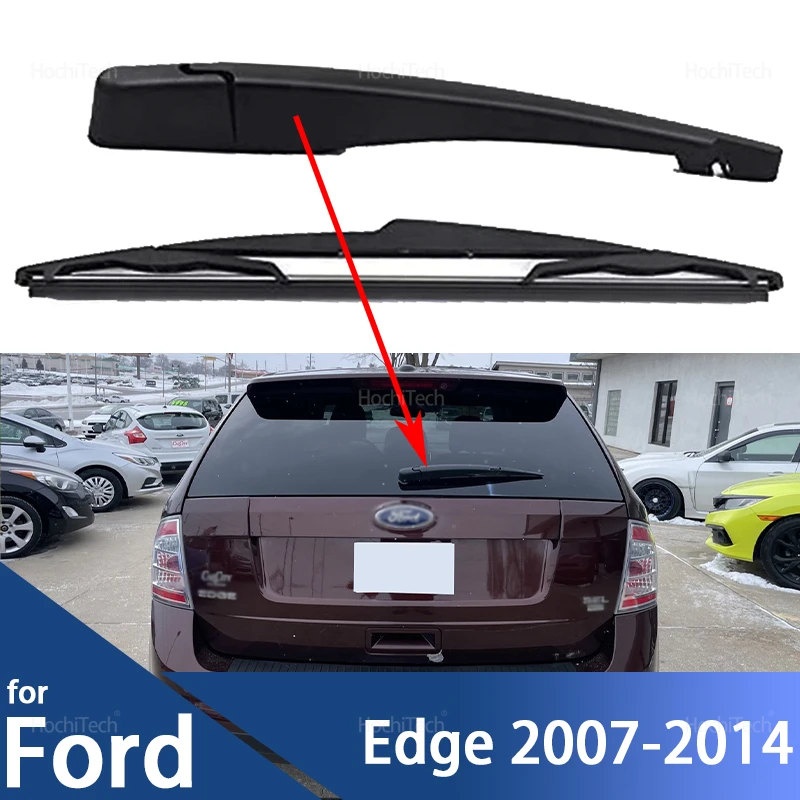 For Ford Edge 2007-2014 9T4Z-17526F Car Accessories Rear Wiper Motor Linkage Arm with Blade – Durable ABS Housing