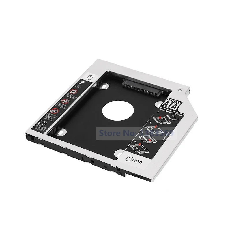 NIGUDEYANG 2nd Hard Drive HDD SSD Caddy Adapter for HP envy m6 (15) m6-1256sf M6-1153ER M6-1125dx M6-1160LA M6-1042ER m6-1221er