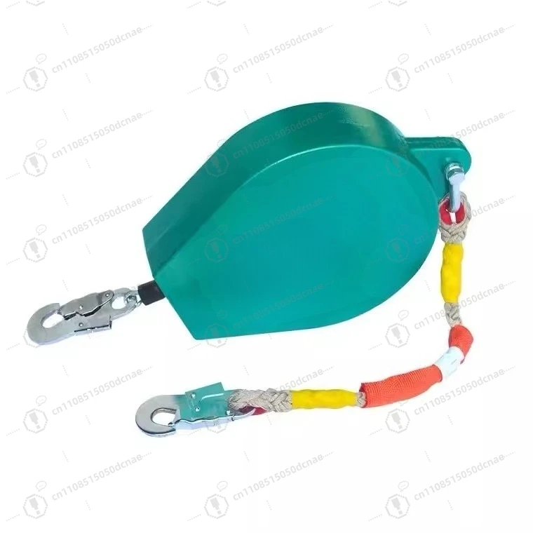 Fall Arrester Self Locking Speed Differential Safety Fall Protection Device 3m 30m for Elevator Tower Crane Construction