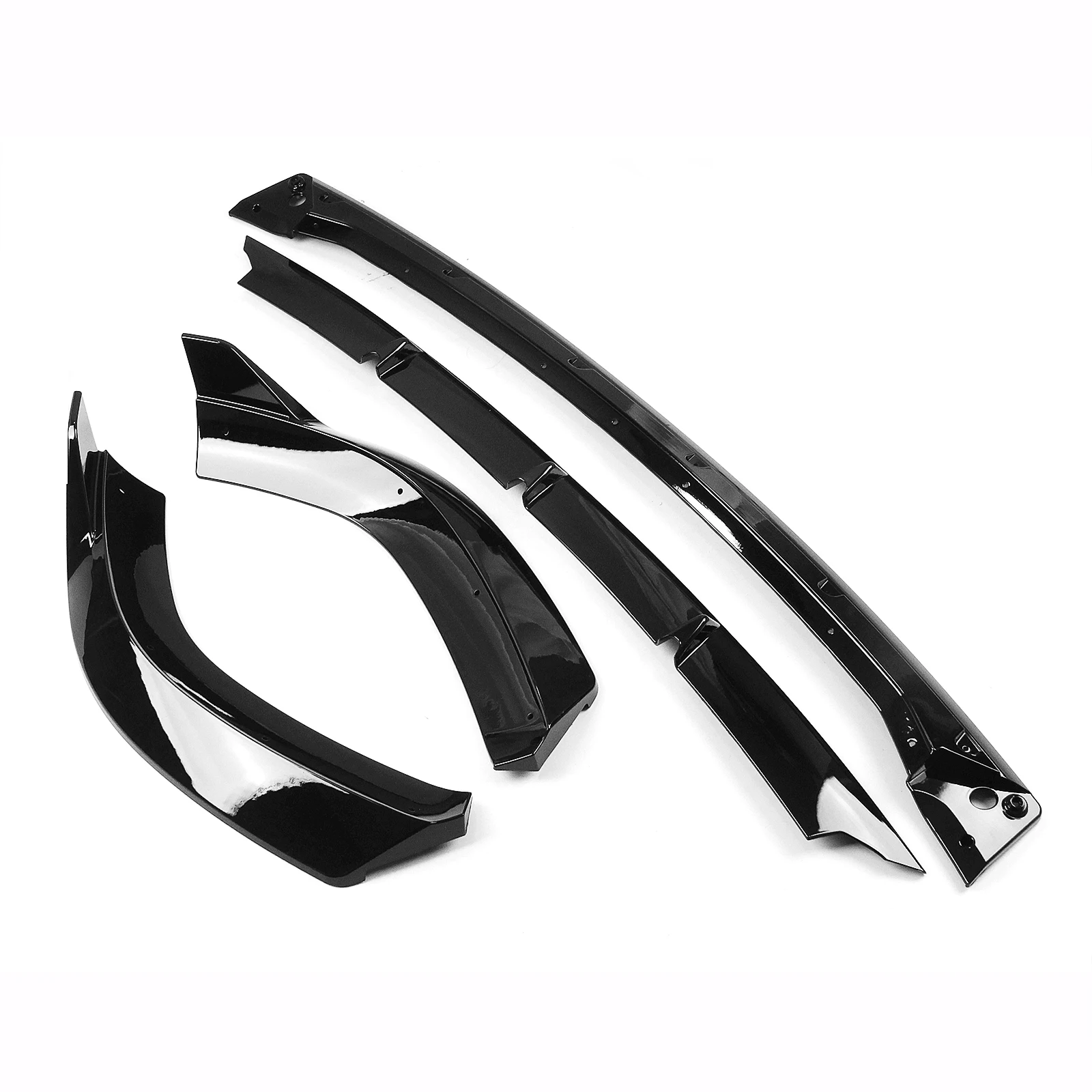 

Накладка-сплиттер (нижний спойлер) на передний бампер BS для Jeep Grand Cherokee SRT 2017-2021