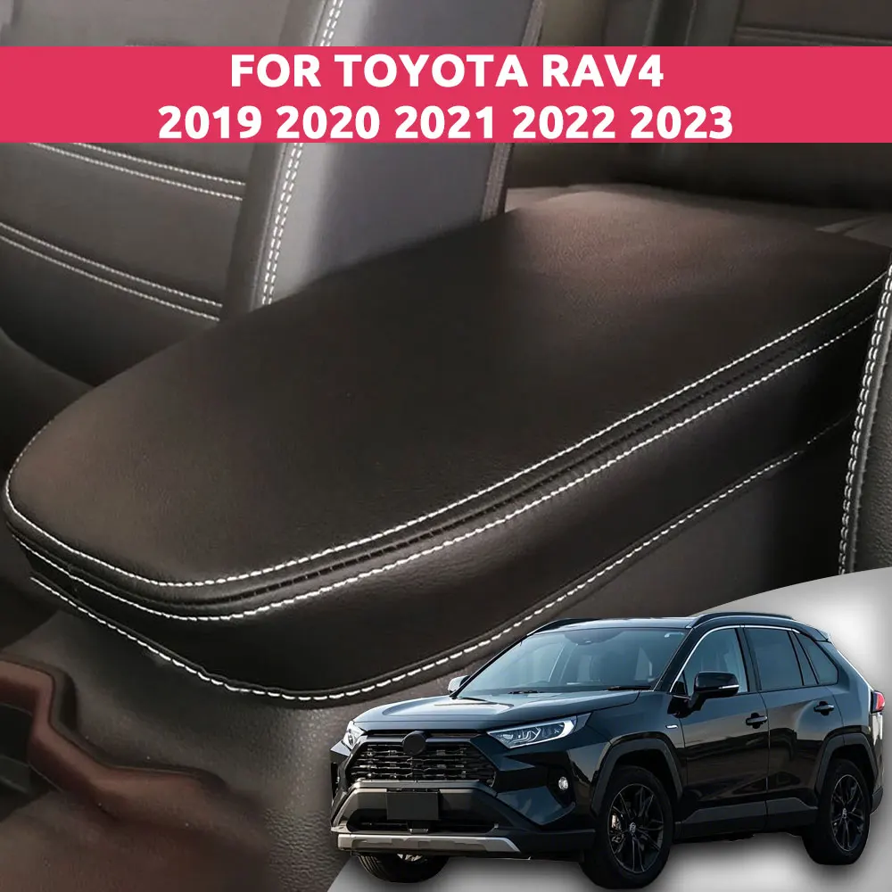 For Toyota RAV4 2019 2020 2021 2022 2023 Car Armrest Cover | OEM Fit Anti-Tear Thermal Insulation Car Interior Protector