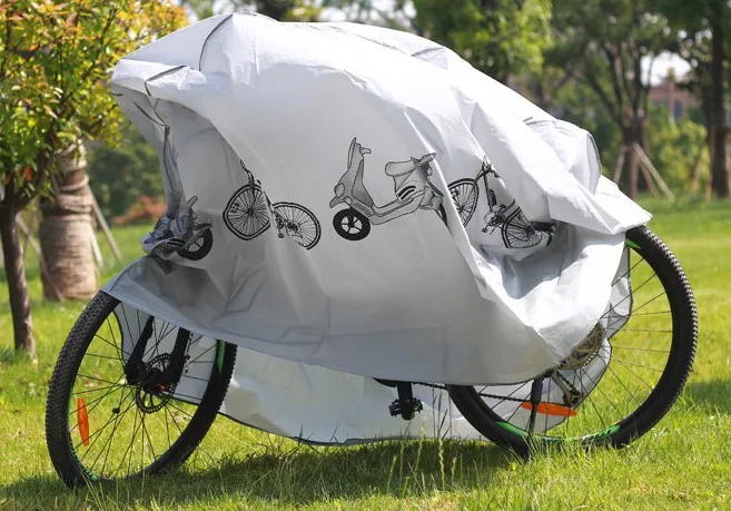 Universal Motorcycle Cover Waterproof Outdoor UV Protector PEVA All Season Rain Dust Proof Moto Scooter Cover forHonda BMW M-4XL