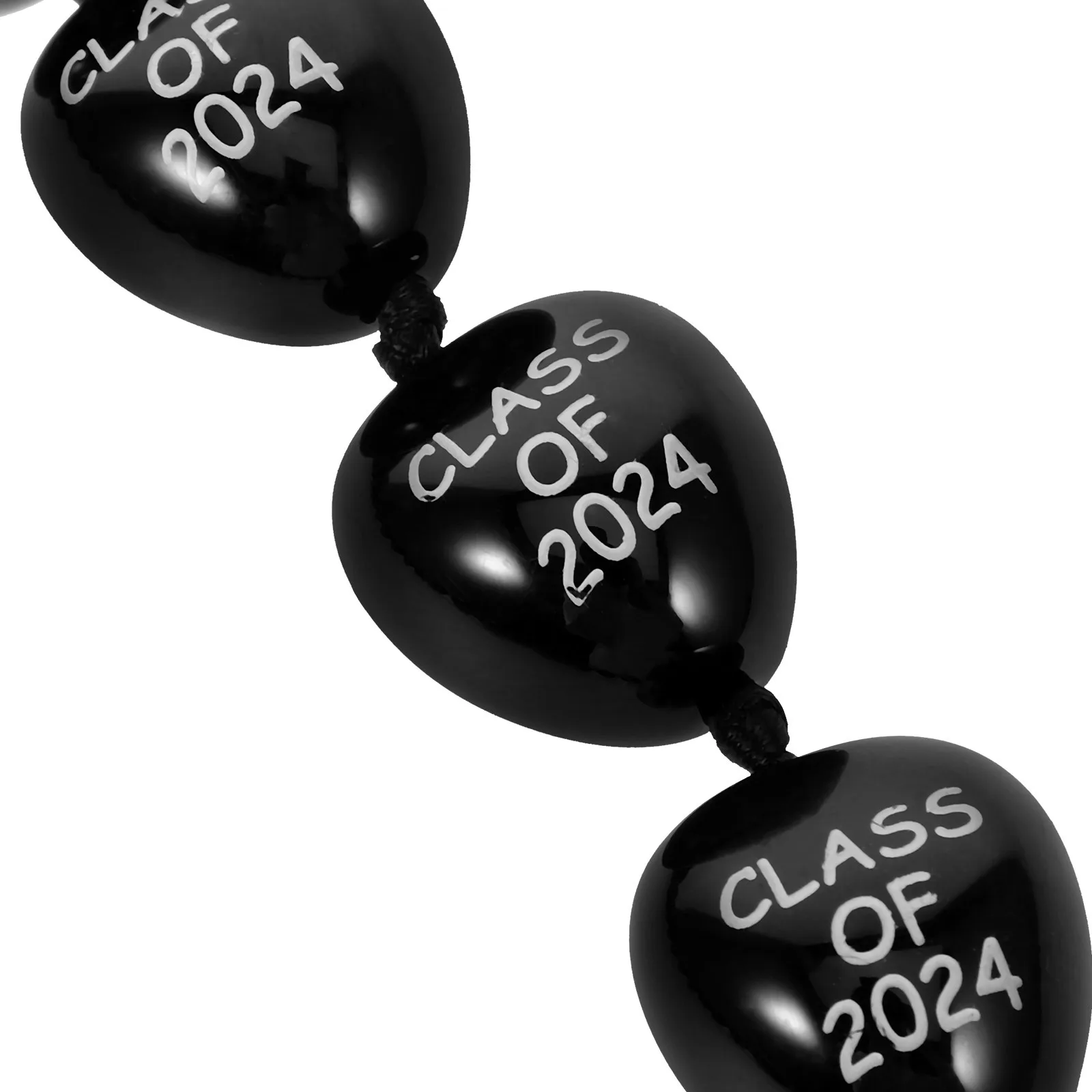 

Chunky Ribbon Bowknot Grad Party Accessory Class Of 2024 Party Nut Lei Necklace Luau Garland Grad Theme Jewelry Souvenir