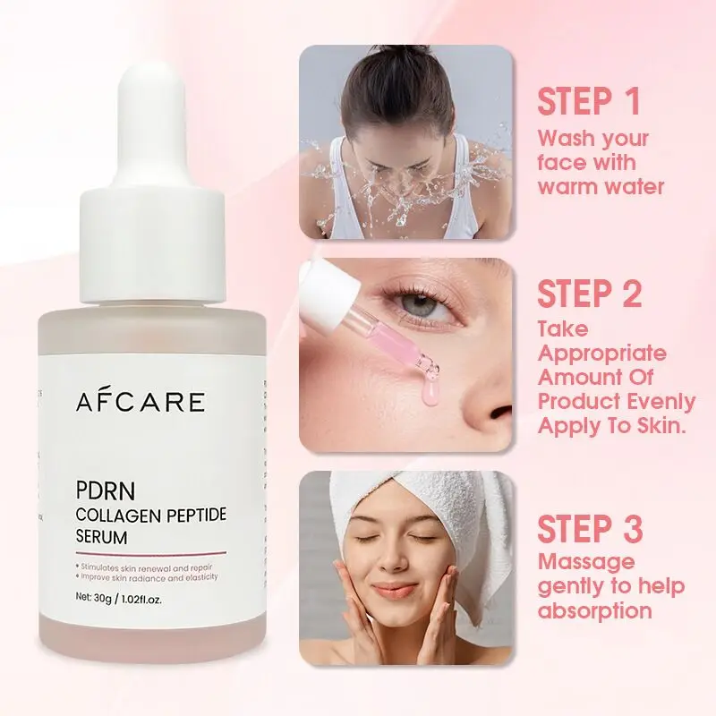 Collagen Peptide Facial Serum Targets Dull Skin Boosts Skin Elasticity Stimulates Skin 30ml