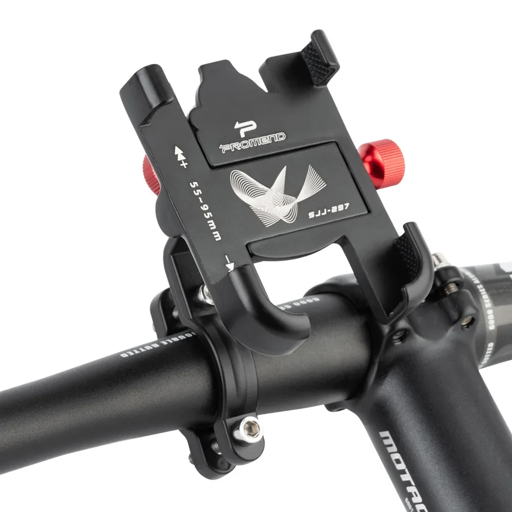

Aluminum Alloy 360° Rotation Bike Phone Holder - Front Rear Adjustable Bicycle E-Scooter Mobile Mount Bicycle Accessories