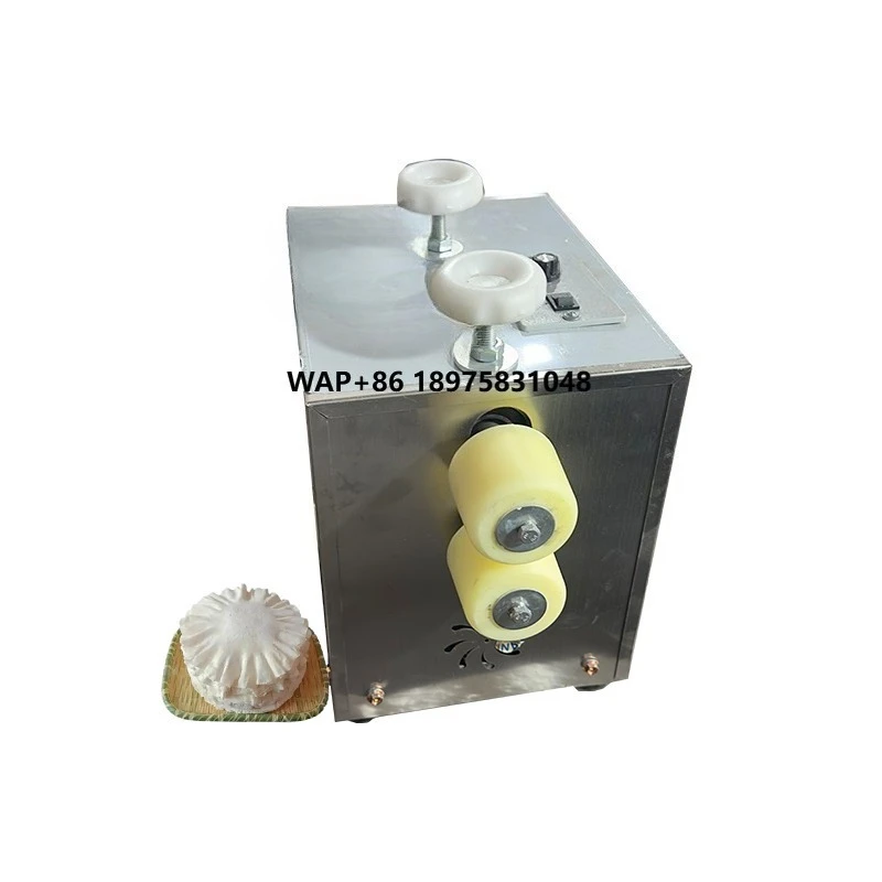 Tabletop Siomai Gyoza Wonton Dumpling Wrapper Machine Automatic Schumai Packing Machine