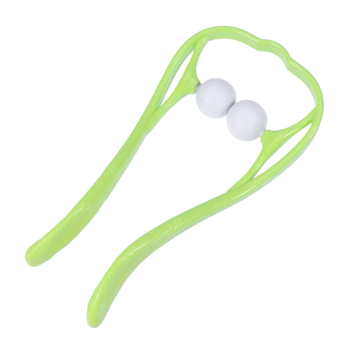 

Massage Cervical Spine Massager Ball Roller Self Tool Green Neck Shoulder Handheld Pain Relief Portable Ergonomic Handle