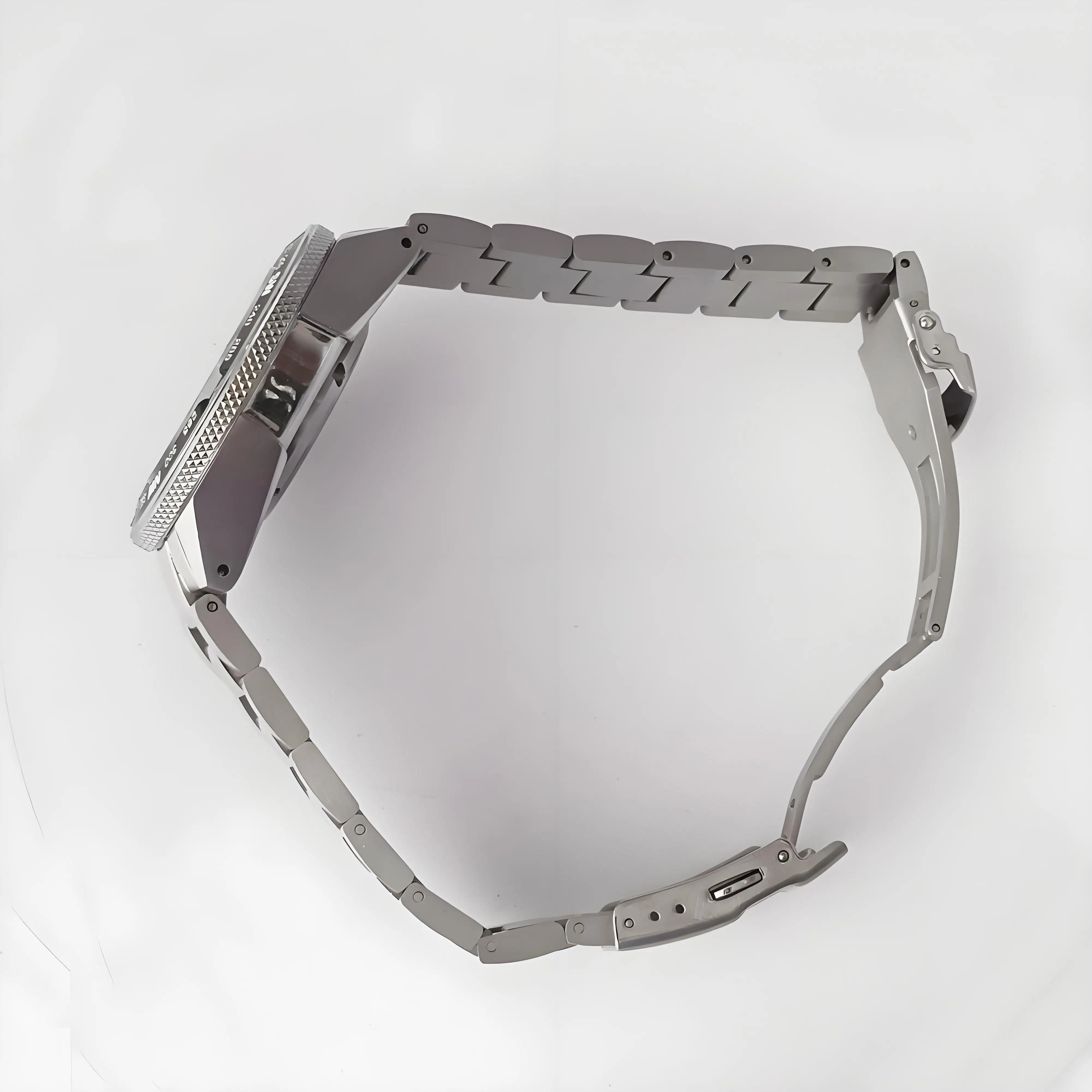 Samurai King Custodia NH35 Custodia adatta NH34 NH35 NH36 4R 6R Movimento Orologio con zaffiro Specchio Cassa per orologio in acciaio inossidabile argento