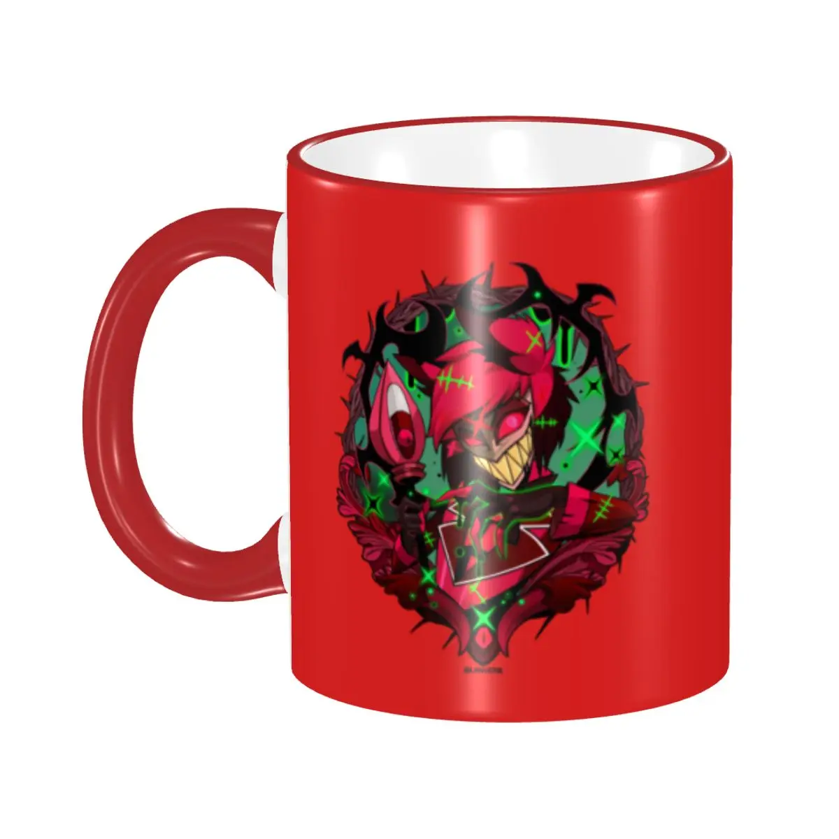 Comedy H-Hazbin Hotels Coffee Mugs DIY Anime America Song And Dance Ceramic Milk Tea Cup
