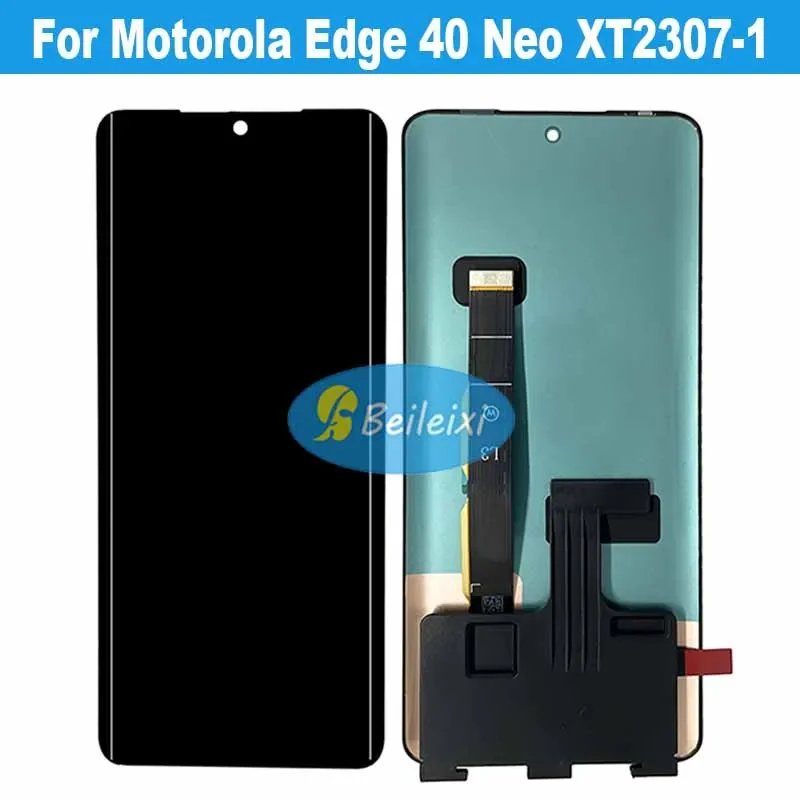 For Motorola Edge 40 Neo XT2307-1 XT-2307-2 LCD Display Touch Screen Digitizer Assembly