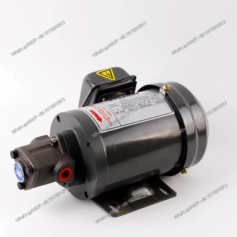 Oil pump motor combination, triangular plug-in 380V hydraulic gear lubrication pump, triangular oil pump