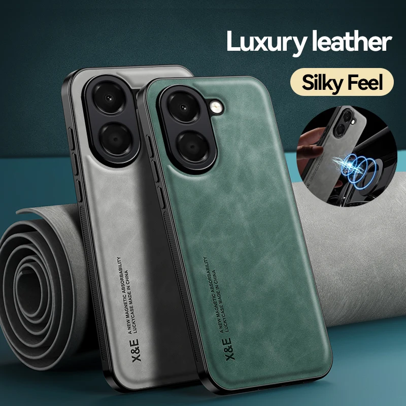 Skinlee Phone Case For Honor X7e 4G Case Magnetic silicone Skin Kindly Shell For Honor X7E Soft Silicone Back Cover