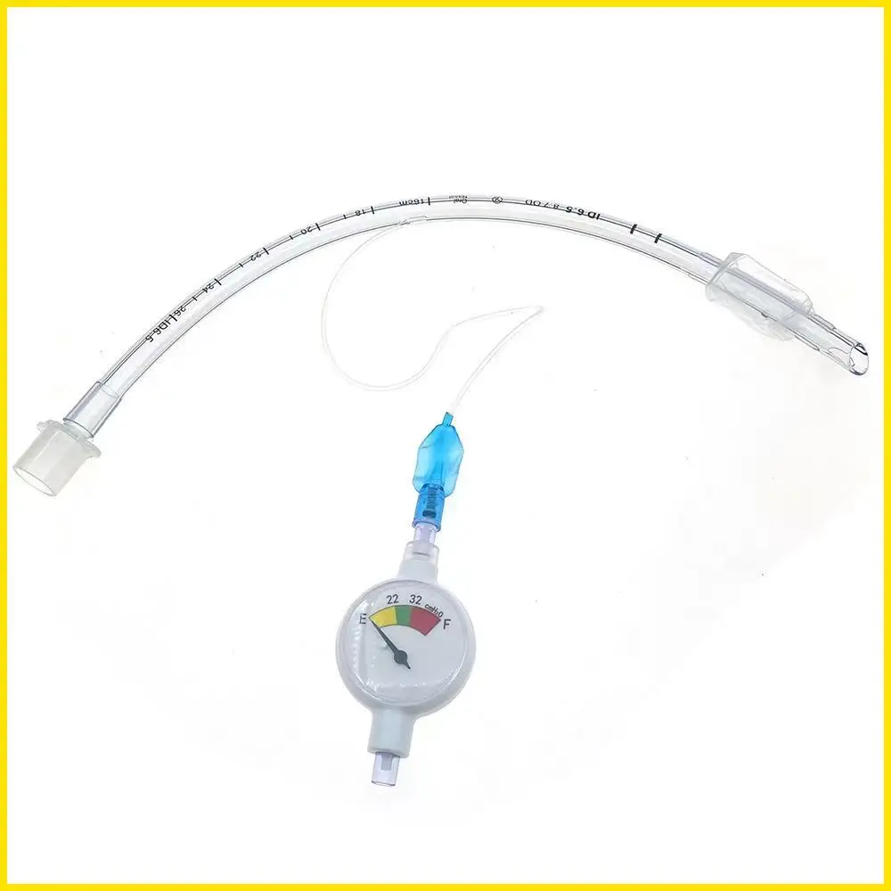 Endotracheal Intubation Balloon Pressure Gauge Saturation Detection Device Pet Animal Anesthesia Machine Accessories Clinic