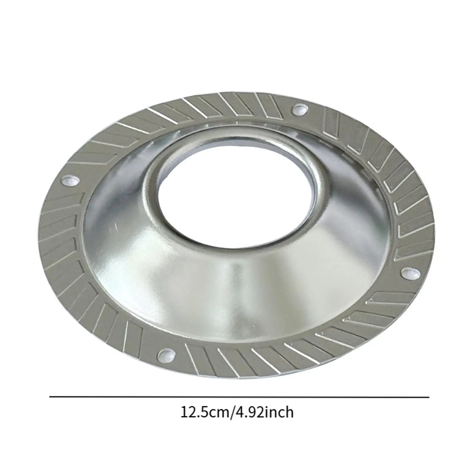 Durable Stainless Steel Heating Head Cover Compatible with Commercial Candy Floss Machines for Festive Party Supplies