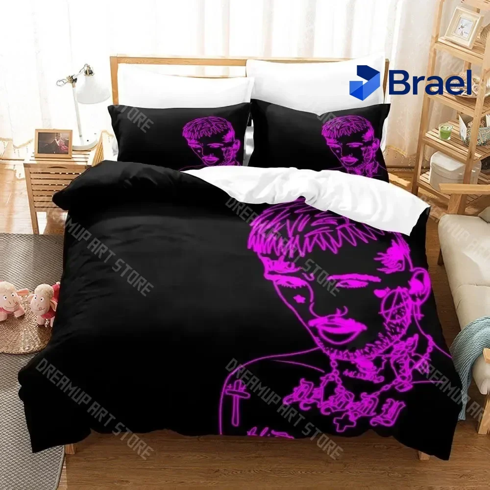 Exquisite 3D Print Lil Peep Bedding Set Single Twin Full Queen King Size Bed Set Adult Kid Bedroom Duvetcover Sets