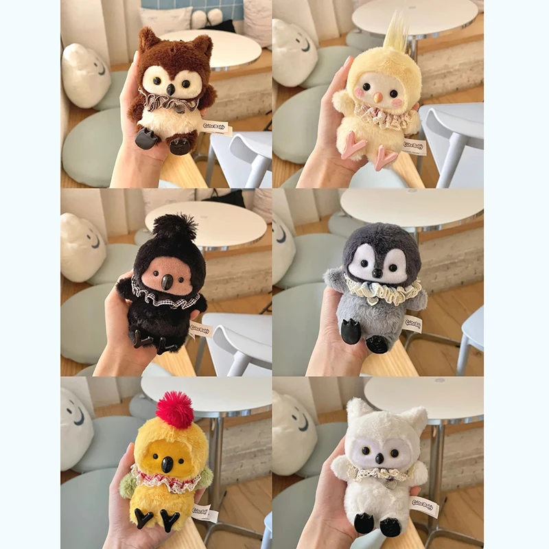 

Мягкая игрушка-брелок Teeni Movable Cockatiel Mango: милый пернатый попугай в закрытой упаковке, украшение, подарок на день рождения для коллекционеров игрушек