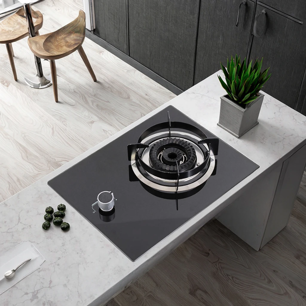 

Встроенная высокоэффективная газовая варочная панель — плита профессионального класса для современных кухонь, энергосберегающий дизайн