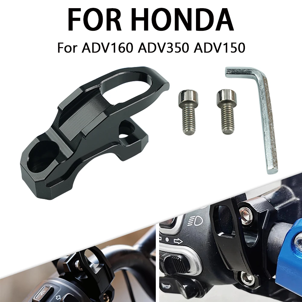 

For Honda ADV160 ADV350 ADV150 350 ADV Aluminum Brake Master Cylinder Holder Clamp Bracket Bag Hook Helmet Hanger Accessories