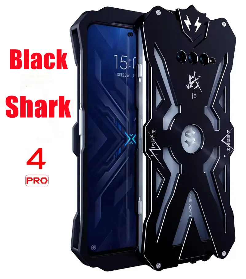 Aluminum Metal Body Bumper Cover Funda for Xiaomi BlackShark 5 BlackShark Black Shark 4 5 Pro 4S Pro 4 4S Coque Shockproof Shell