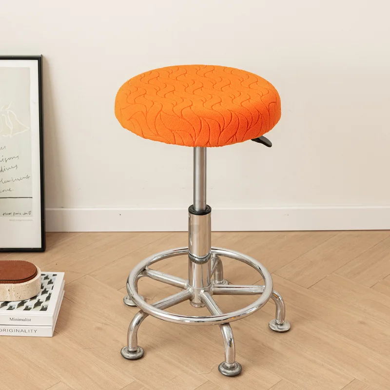 Cross-border jacquard round stool cover, thickened and suitable for all seasonsParsonsChairChair covers