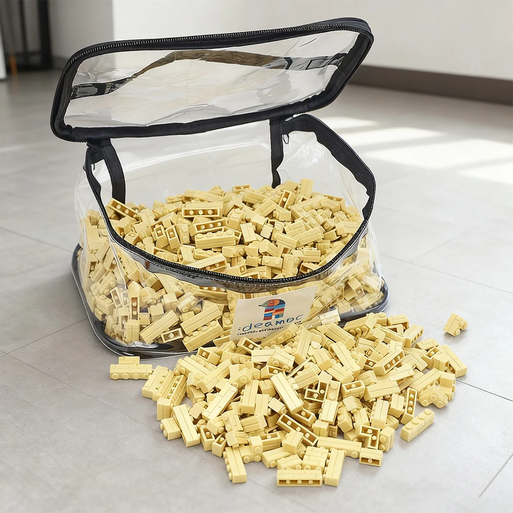 

1010PCS Wall Tile Building Blocks MOC Bulk Parts Toys DIY Toy Accessories Storage Bag Blocks