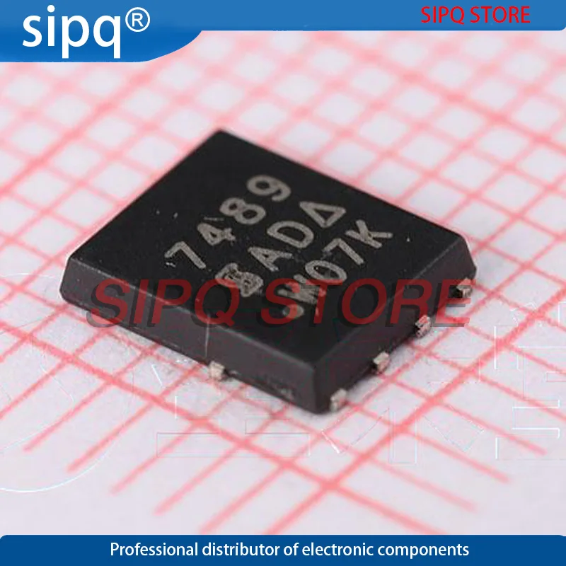 

10PCS/LOT SI7489DP-T1-E3 SI7489DP PowerPAK-SO-8 MOSFET Brand New and Original In Stock Authentic Product