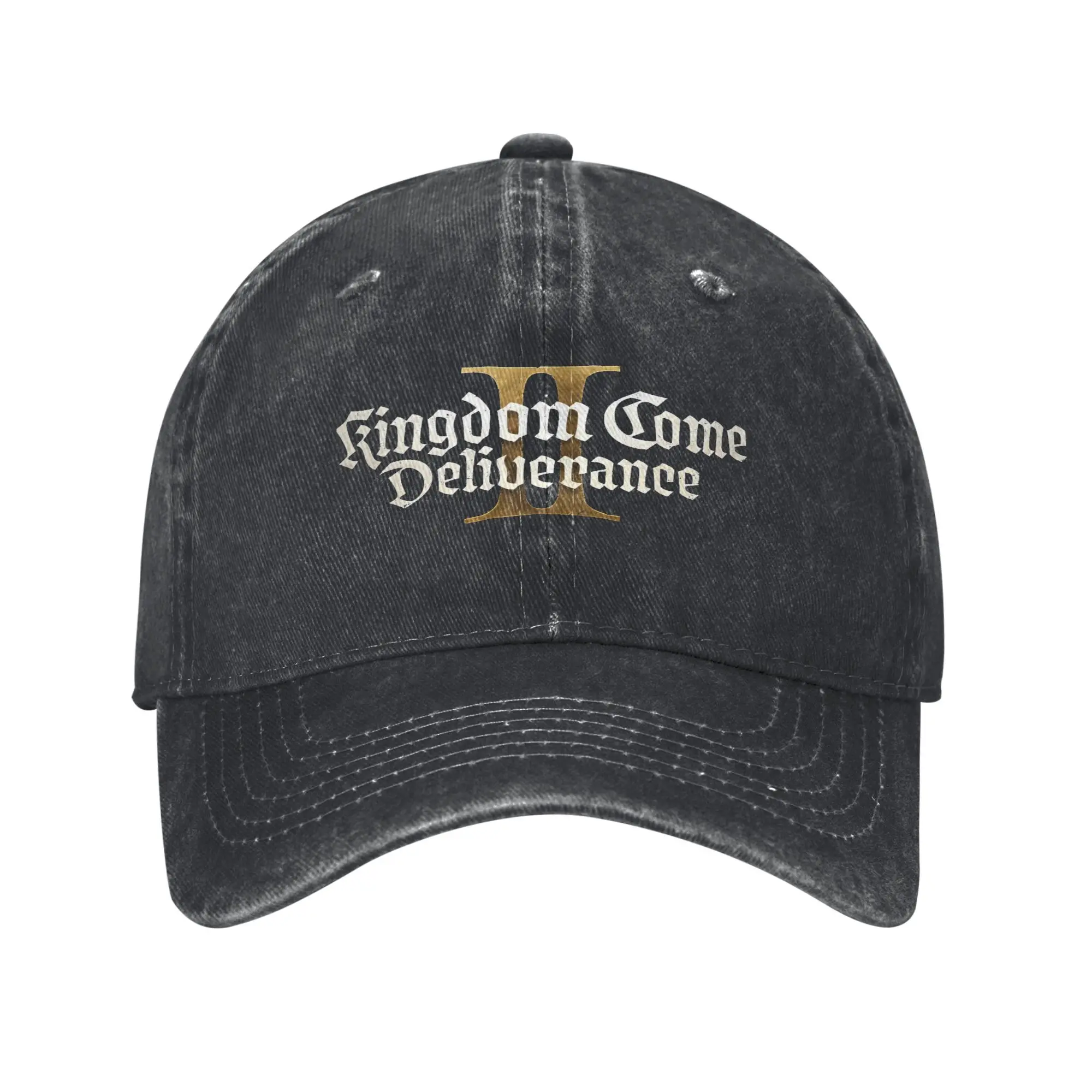 Kingdom Come Deliverance 2 Logo Casual Baseball Cap Hunting Camping Trucker Hat Summer High Quality Unisex-Teens Baseball Caps
