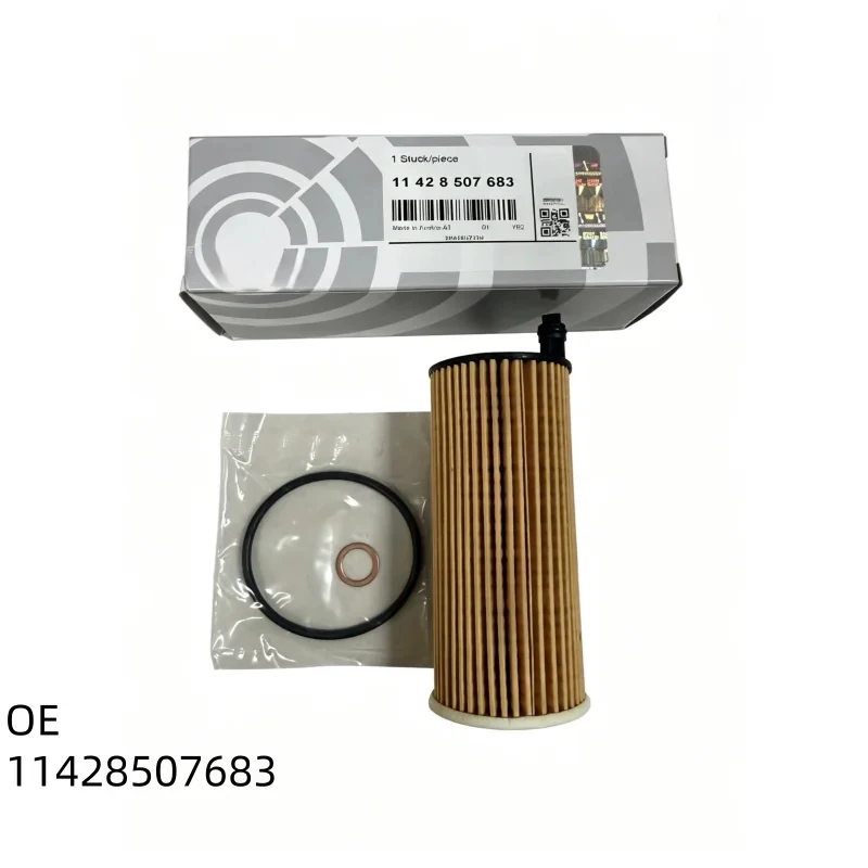 

OE 11428507683 Engine Oil Filter Kit N47 N57 For BM W E90 F20 F30 F10 F01 X1 X3 X4 X5 X6 N47 N57 Diesel