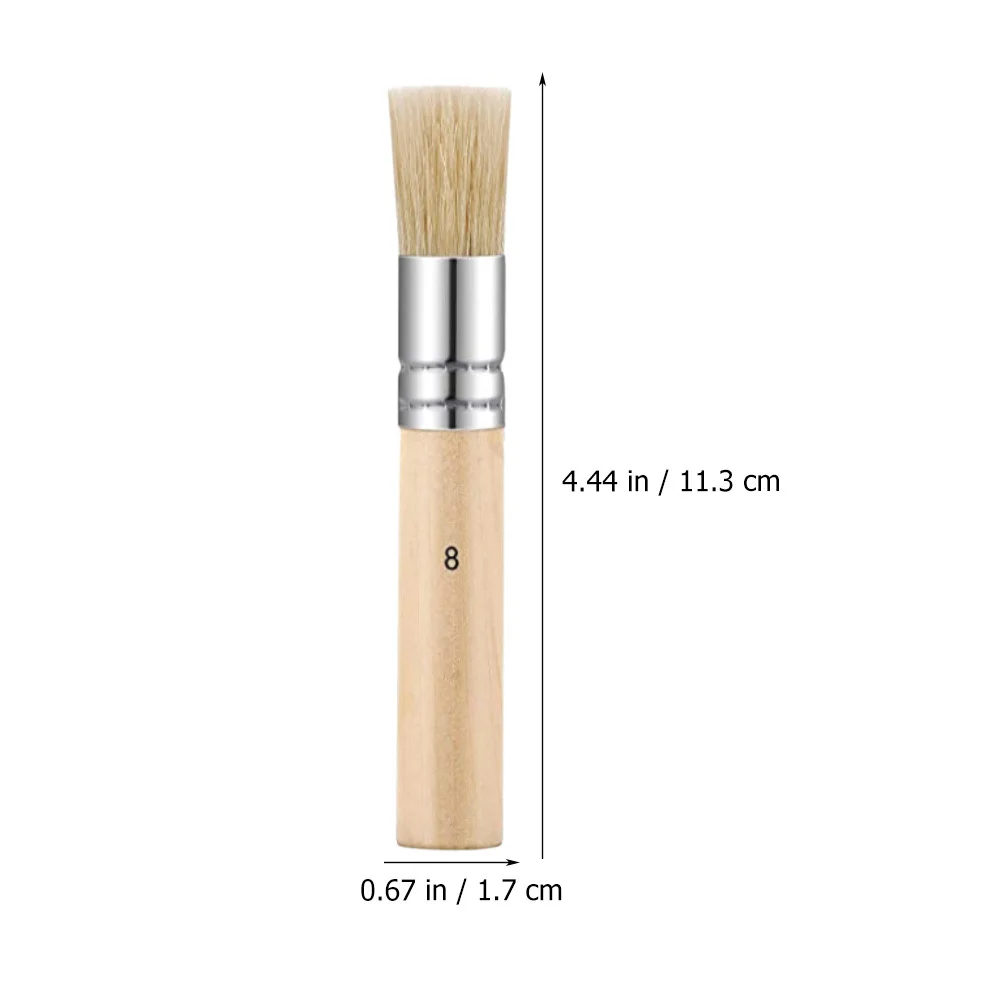 

6pcs Portable Paintbrush Set Professional Watercolor Artist Brush Lightweight Reusable Multi-Function Painting Tool For Daily