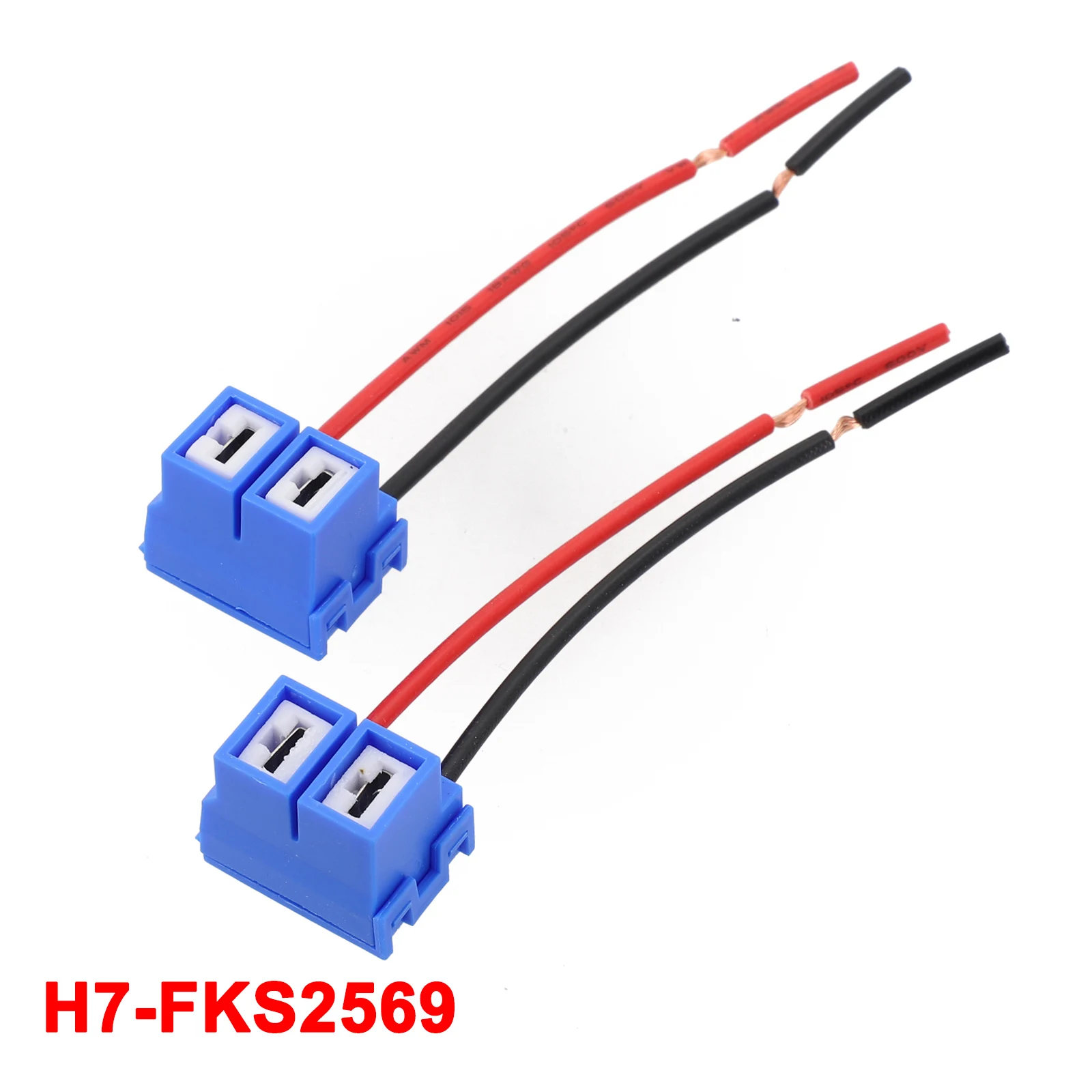 Easily Install Elegant Design H7 Socket H Connector Auto Car Bulb Sockets Auto Parts 6*11*1 Cm Car Accessories