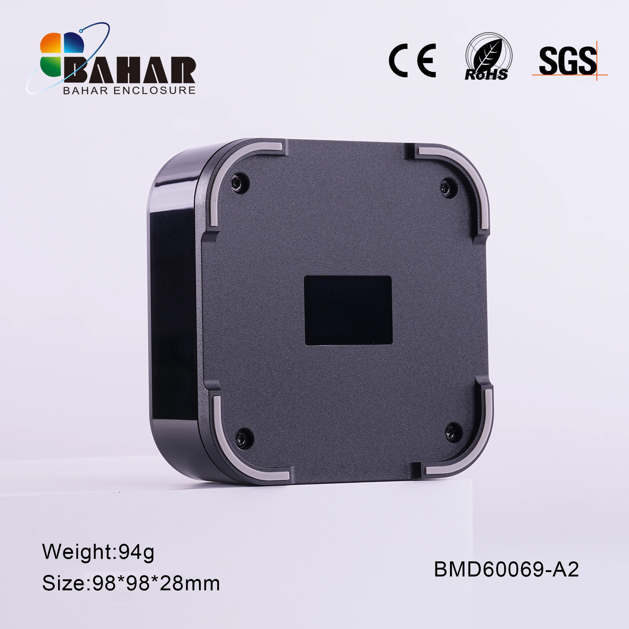 New Sensor Housing Square Plastic Shell, Desktop,Rail-mounted,Wall-mounted, Multi-functional Electronic Device Housing BMD 60069