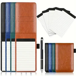 Small Pocket Notepad Diary Mini Portable Leather With Pen Agenda Notebooks Sketch Book Notebook Retro Writing Pads Office School
