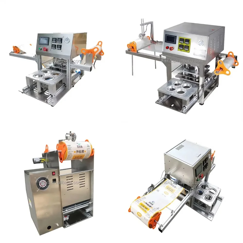 

Automatic Cup Filling and Sealing Machine for Chinese Cup Packaging Equipment for Beverage Packaging Machinery for