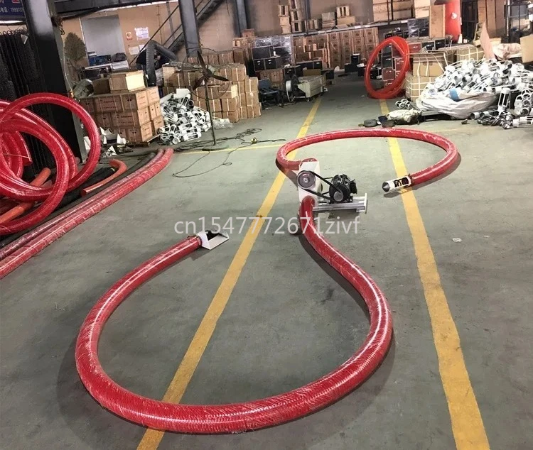 

Конвейер для кукурузного песка, рисового порошка, зерновой шнек, гибкий винтовой конвейер для подъема пшеницы, машина для всасывания зерна на ферме