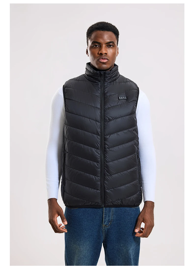 27-Zonen-Smart-Heizweste – Unisex-Winter-Wärmejacke, USB-betriebene Heizweste, für Outdoor- und Freizeitaktivitäten – Detail 8