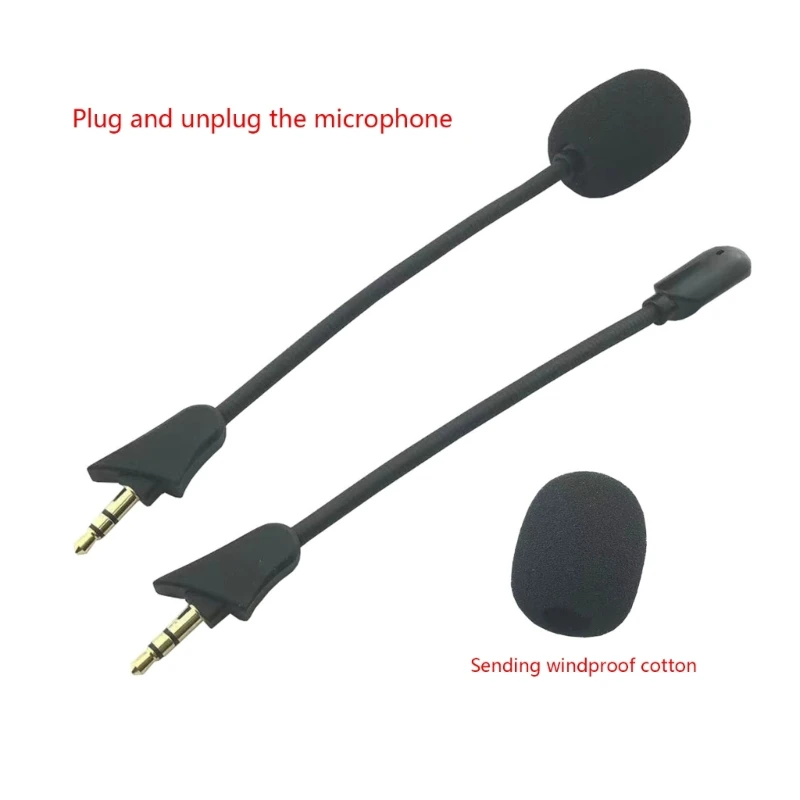 120mm Bendable Microphone for ATH-GDL3 ATH-GL3 Gaming Headphone Replacement