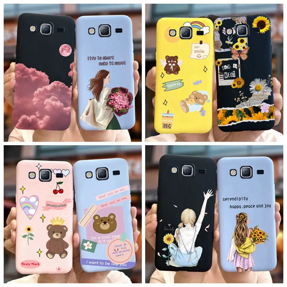 For Samsung Galaxy J7 Nxt Case J7 Core J7 Neo J701F Cute Candy Painted Cover For Samsung Galaxy J7 2015 J700F Phone Cases Bumper