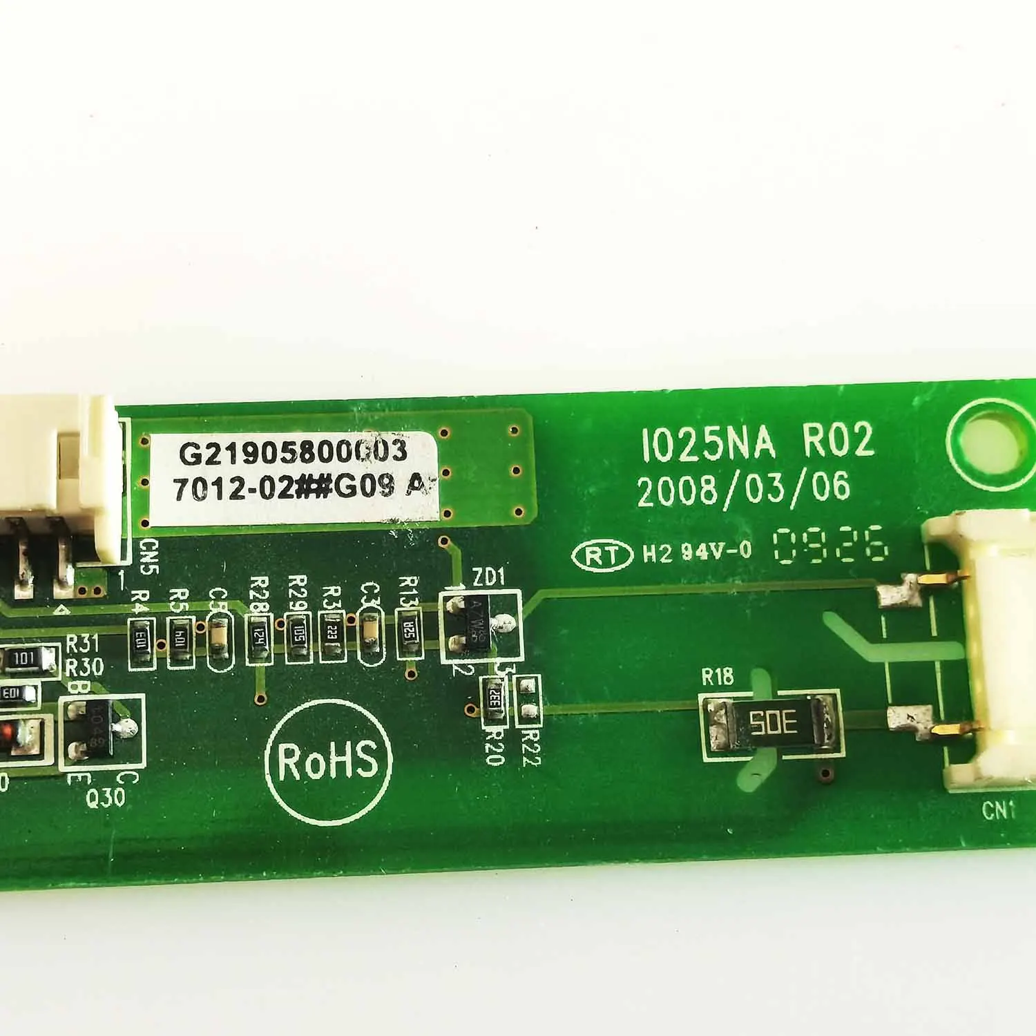 102AC R021025NA R02 RoHS barra ad alta tensione G21905800003 7012-02 Inverter