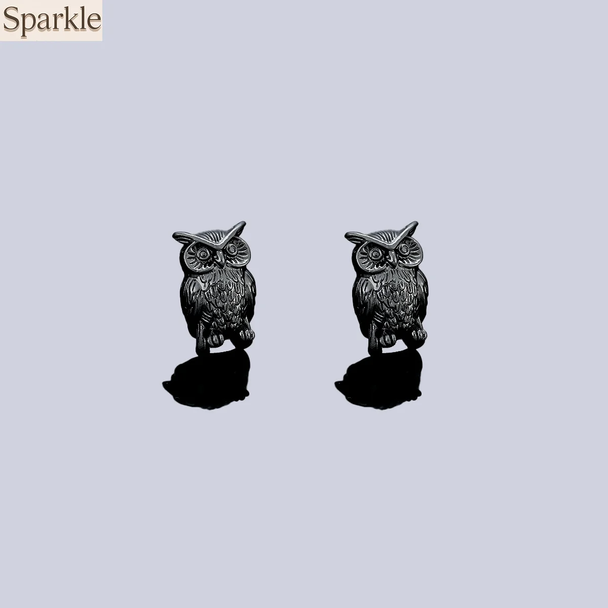 

Original Design Owl Stud Earrings for Men Women Fashion Clip Earrings Street Punk HipHop High-End Ear Bird Jewelry Accessories