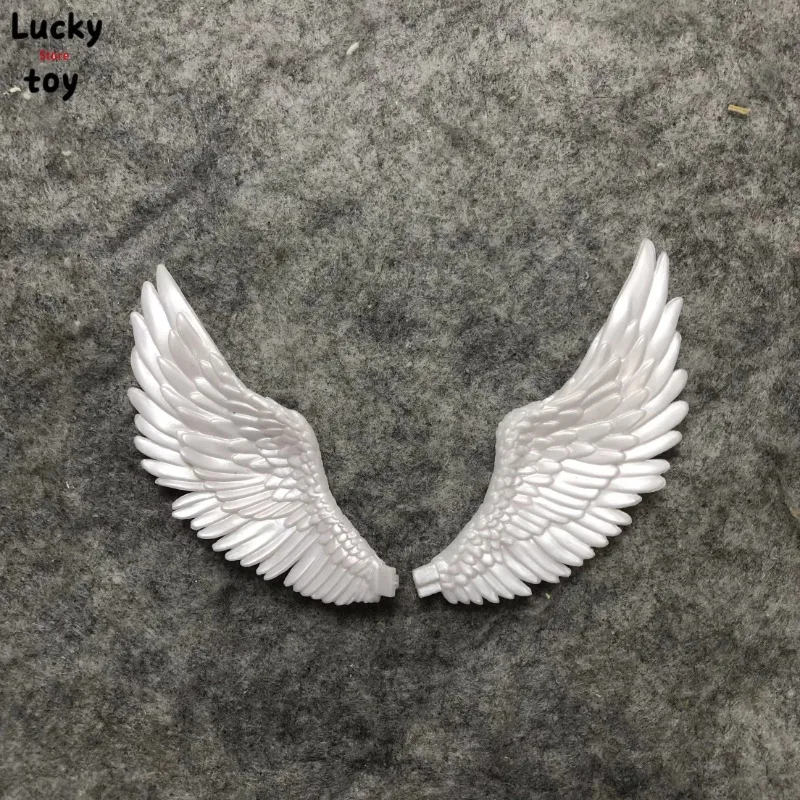 9CM Action Figure Plastic Angel Wings Decoration Creative Wings Dolls Body Accessories Model