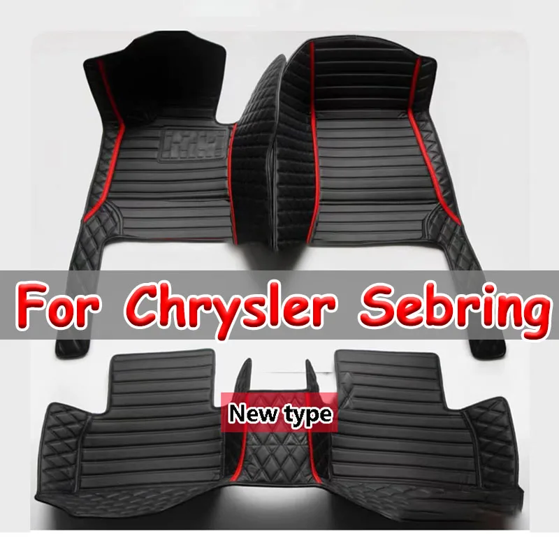 

Car Floor Mats For Chrysler Sebring 2008 Custom Auto Foot Pads Automobile Carpet Cover Interior Accessories