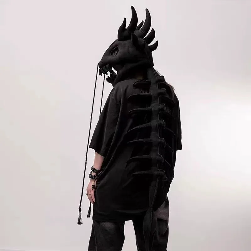 3D Dinosaurier-Skelett-Kostüm mit Wirbelsäulenverlängerung, Realistische Dinosaurier-Wirbelsäulen-Kostüme für Cosplay-Requisiten und Partys – Detail 15