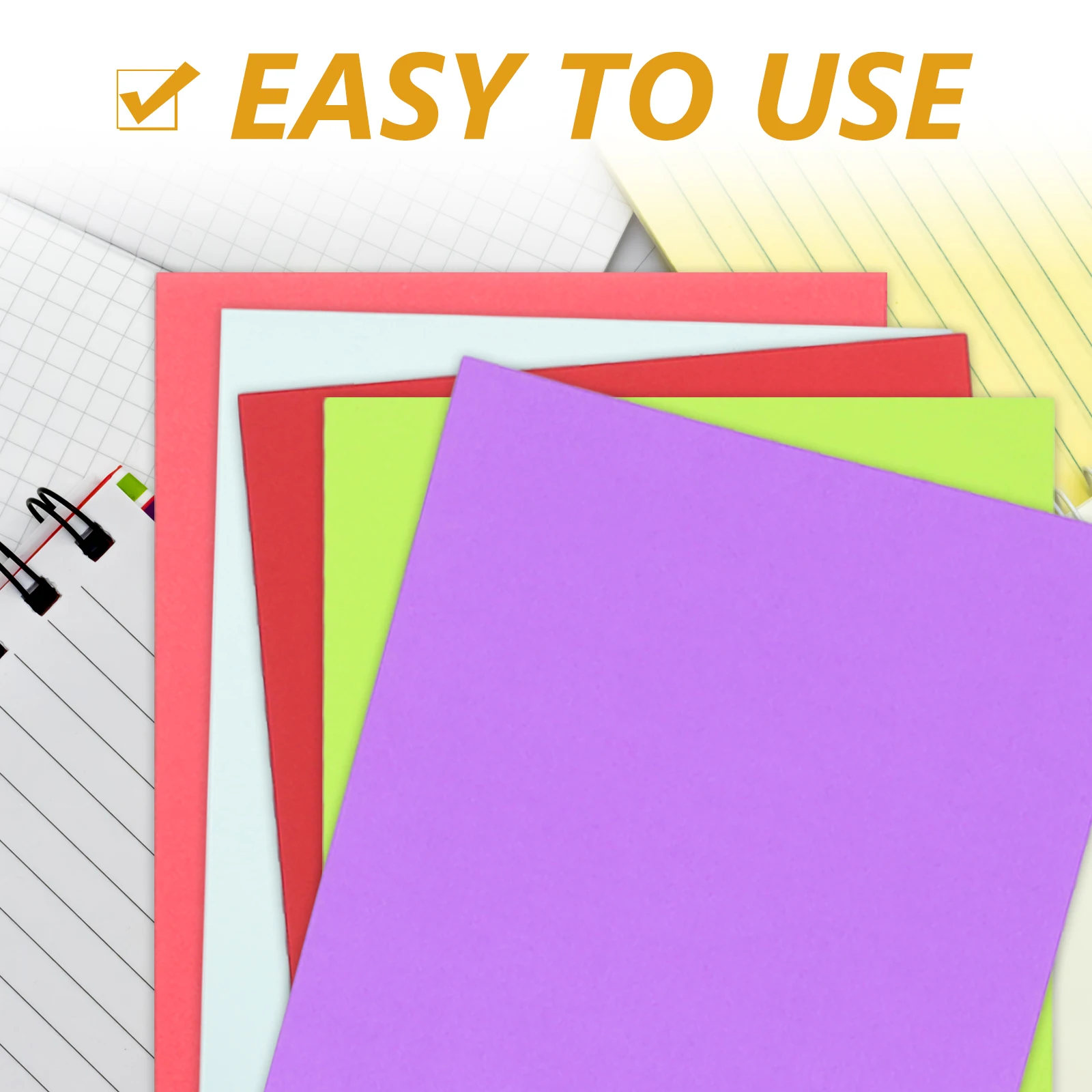 กระดาษการ์ดหลากสีสำหรับงานฝีมือ DIY, โครงการศิลปะทำมือ, กิจกรรมวาดภาพระบายสี, วัสดุสำหรับพับกระดาษโอริกามิ