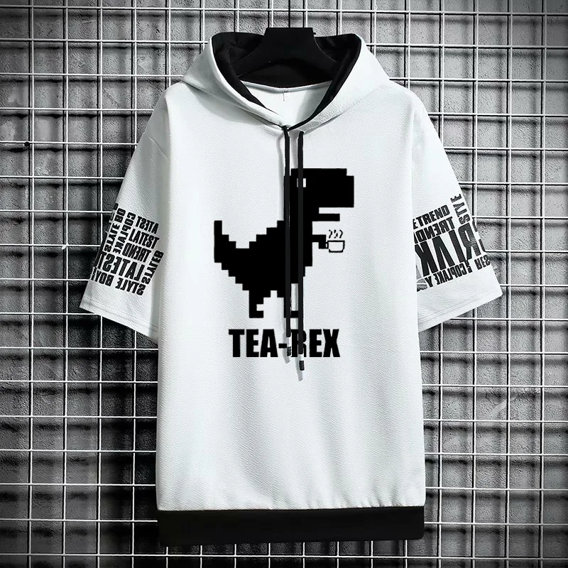 الرجال المتضخم أنيمي الرسم تي شيرت ، الشارع الشهير هوديس ، صالة الألعاب الرياضية هوديي ، قبعة تيشيرت ، الطباعة ، عارضة ، الملابس الرياضية ، كوريا #3