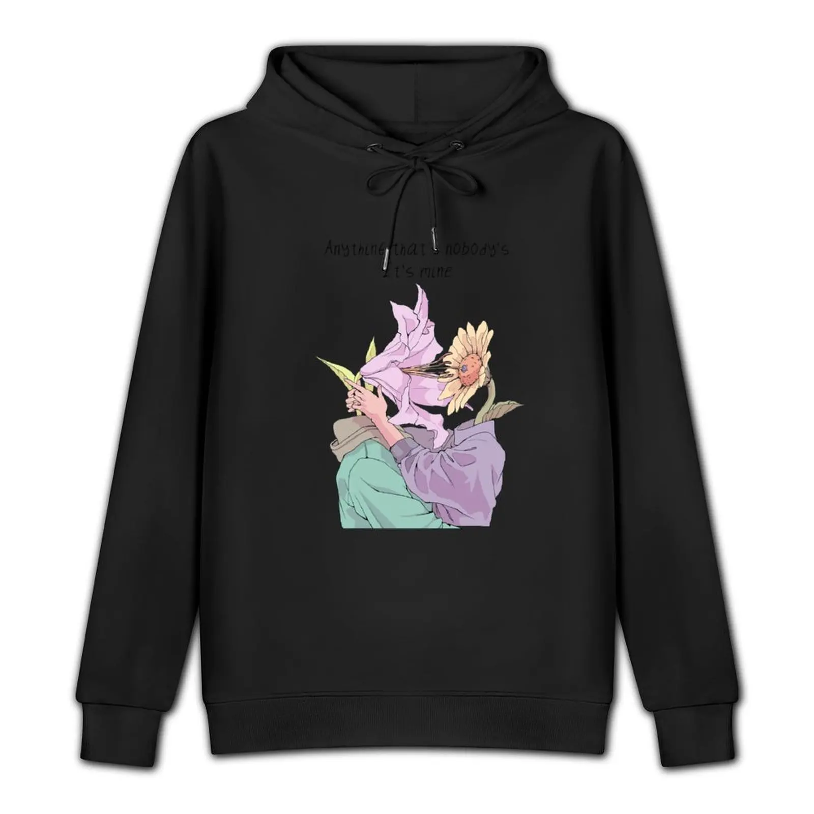 Anything-aka inku creator Pullover Hoodie anime clothing graphic t shirts men japanese style hoody